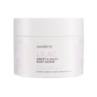 Swederm Lilac Sweet & Salty Body Scrub, cukrowo-solny peeling do ciała, 275 g - zdjęcie produktu