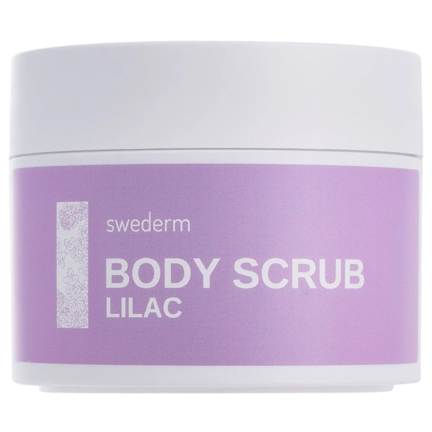 Nieznana Swederm Lilac Sweet & Salty Body Scrub, cukrowo-solny peeling do ciała, 275 g