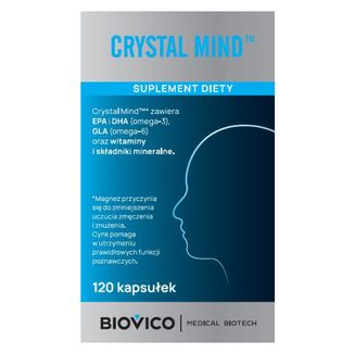 Crystal Mind, 120 kapsułek - zdjęcie produktu