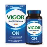 Vigor Multiwitamina On, 90 tabletek USZKODZONE OPAKOWANIE - miniaturka zdjęcia produktu