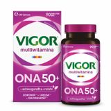 Vigor Multiwitamina Ona 50+, 90 tabletek USZKODZONE OPAKOWANIE - miniaturka zdjęcia produktu