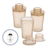 Canpol Babies, pojemnik na mleko w proszku, wkład do butelki, 3 sztuki USZKODZONE OPAKOWANIE - miniaturka zdjęcia produktu