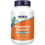 Now Foods Magnesium Glycinate, diglicynian magnezu, 180 tabletek - miniaturka zdjęcia produktu