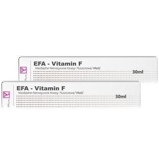 Zestaw EFA Vitamin F, maść z witaminą F, 2 x 30 ml - zdjęcie produktu