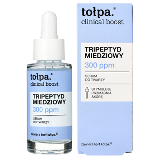 Tołpa Clinical Boost Tripeptyd Miedziowy, serum do twarzy, 30 ml - zdjęcie produktu