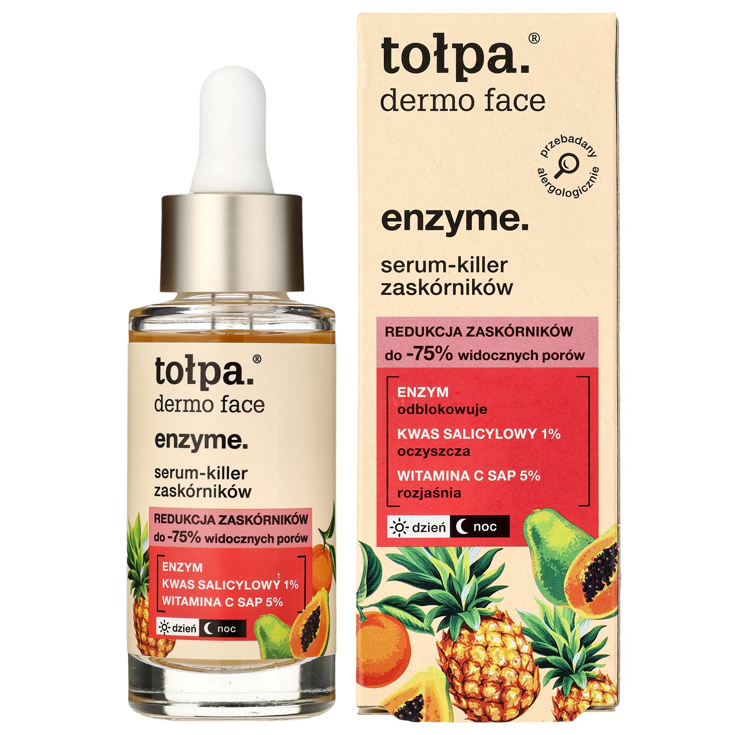 Tołpa Tołpa Dermo Face Enzyme, serum-killer zaskórników, 30 ml