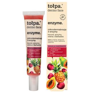 Tołpa Dermo Face Enzyme, mikrodermabrazja 3 enzymy, 40 ml - zdjęcie produktu