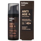 Tołpa Men Anti Age & Skin Barrier, nawilżający krem przeciwzmarszczkowy 40+, 50 ml - miniaturka zdjęcia produktu
