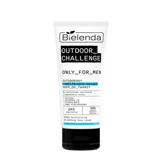 Bielenda Only for Men Outdoor Challenge, nawilżająco-kojący krem do twarzy, 50 ml - zdjęcie produktu