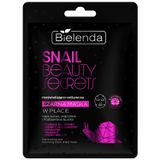 Bielenda Snail Beauty Secrets, rozświetlająco-odżywcza czarna maska w płacie, 1 sztuka - miniaturka zdjęcia produktu