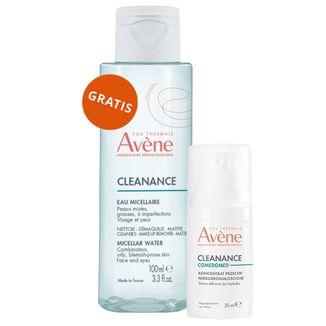 Avene Cleanance ComedoMed, koncentrat przeciw niedoskonałościom, skóra skłonna do trądziku, 30 ml + woda micelarna do twarzy i oczu, 100 ml gratis - zdjęcie produktu