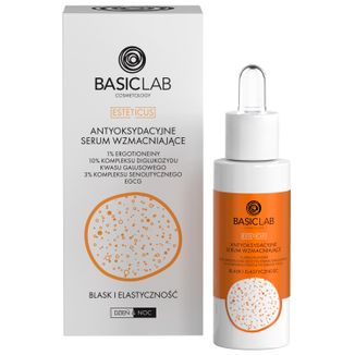 BasicLab Esteticus, antyoksydacyjne serum wzmacniające, 1% ergotioneiny, 30 ml KRÓTKA DATA - zdjęcie produktu