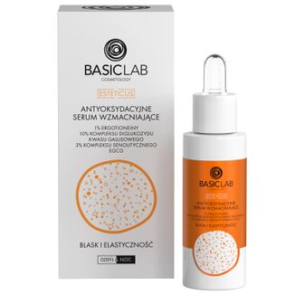 BasicLab Esteticus, antyoksydacyjne serum wzmacniające, 1% ergotioneiny, 30 ml - zdjęcie produktu