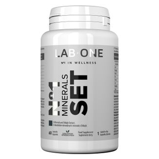 Lab One No 1 Minerals Set, 60 kapsułek KRÓTKA DATA - zdjęcie produktu