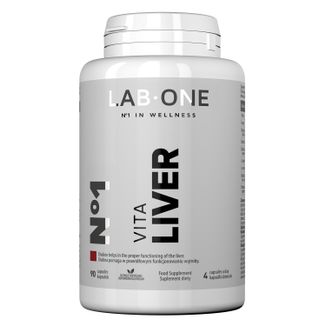 Lab One No1 Vita Liver, 90 kapsułek - zdjęcie produktu