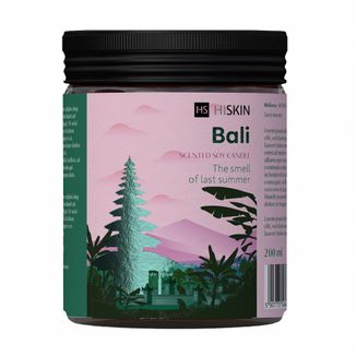 Hiskin Bon Voyage, świeca sojowa, Bali, 200 ml - zdjęcie produktu