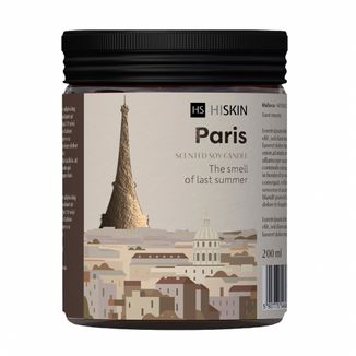 Hiskin Bon Voyage, świeca sojowa, Paris, 200 ml - zdjęcie produktu