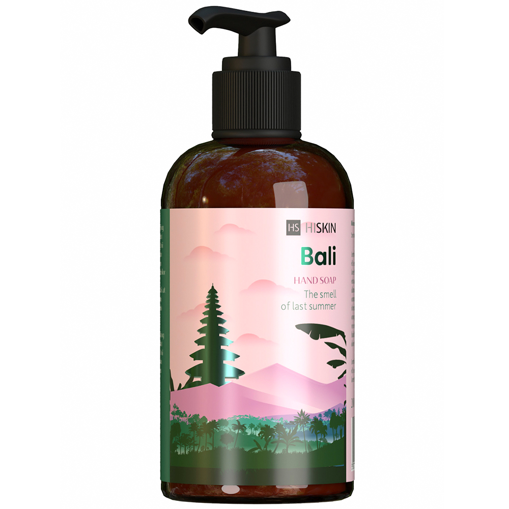 Nieznana HiSkin Bon Voyage, Flüssigseife für die Hände, Bali, 250 ml — Inhaltsstoffe und Bewertung