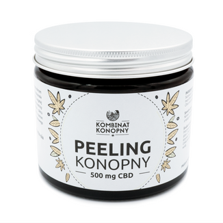 Kombinat Konopny, peeling konopny, CBD 500 mg, 250 g - zdjęcie produktu