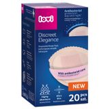 Lovi Discreet Elegance, wkładki laktacyjne, antybakteryjne, beżowe, 20 sztuk - miniaturka zdjęcia produktu