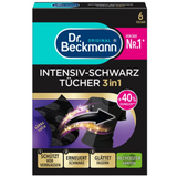 Dr Beckmann, chusteczki przywracające czerń 3w1, 6 sztuk - miniaturka zdjęcia produktu
