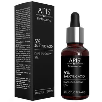 Apis Professional Kwas Salicylowy 5%, oczyszczający peeling, 30 ml - zdjęcie produktu