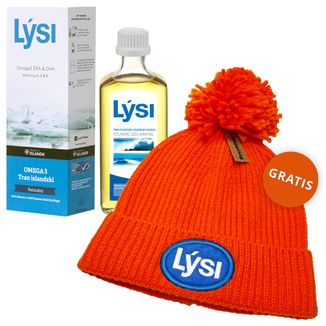 Lysi Tran Islandzki, smak naturalny, 240 ml + Czapka gratis - zdjęcie produktu