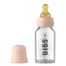 Bibs Baby Glass Bottle, butelka szklana ze smoczkiem kauczukowym o wolnym przepływie, Blush, od urodzenia, 110 ml - miniaturka  zdjęcia produktu