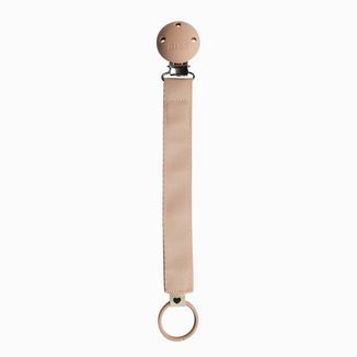 Bibs Pacifier Clip Ribbon, zawieszka do smoczka, tasiemka, Blush, 1 sztuka - zdjęcie produktu