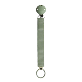Bibs Pacifier Clip Ribbon, zawieszka do smoczka, tasiemka, Sage, 1 sztuka - zdjęcie produktu
