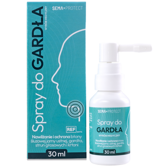 SEMA Protect, spray do gardła, 30 ml KRÓTKA DATA SEMA Protect, spray do gardła, 30 ml KRÓTKA DATA - zdjęcie produktu