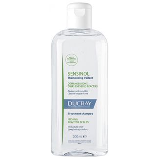 Ducray Sensinol, szampon do włosów, ochrona fizjologiczna, 200 ml - zdjęcie produktu