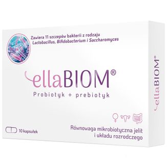 Ellabiom, 10 kapsułek - zdjęcie produktu