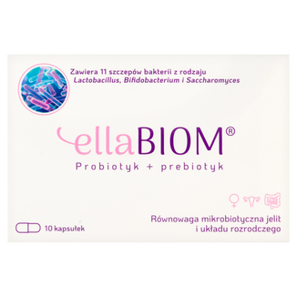 Ellabiom, 10 kapsułek - zdjęcie produktu