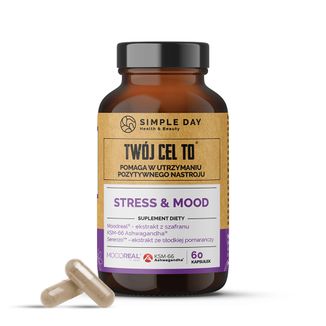 Simple Day Stress & Mood, 60 kapsułek - zdjęcie produktu