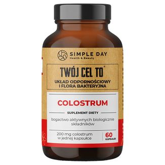 Simple Day Colostrum, 60 kapsułek - zdjęcie produktu