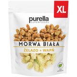 Purella Superfoods Morwa biała, suszone owoce, XL, 100 g - miniaturka zdjęcia produktu