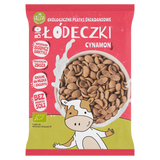 Helpa Bio Łódeczki Cynamon, ekologiczne płatki śniadaniowe, 260 g - miniaturka zdjęcia produktu