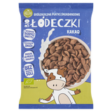 Helpa Bio Łódeczki Kakao, ekologiczne płatki śniadaniowe, 260 g KRÓTKA DATA - miniaturka zdjęcia produktu