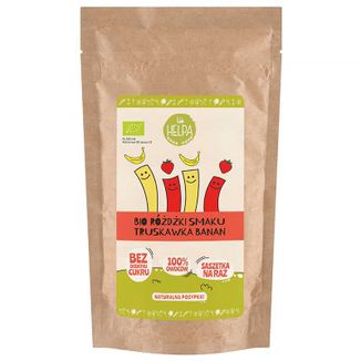 Helpa Bio Różdżki Smaku, truskawka i banan, 20 g KRÓTKA DATA - zdjęcie produktu