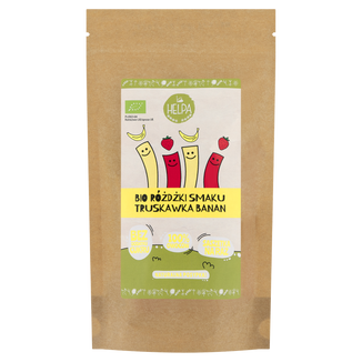 Helpa Bio Różdżki Smaku, truskawka i banan, 20 g - zdjęcie produktu