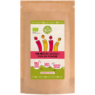 Helpa Bio Różdżki Smaku, malina i mango, 20 g - zdjęcie produktu