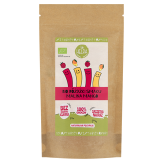 Helpa Bio Różdżki Smaku, malina i mango, 20 g - zdjęcie produktu