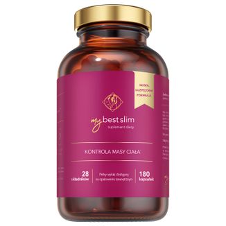 MyBestSlim, 180 kapsułek KRÓTKA DATA - zdjęcie produktu