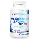 Allnutrition Magnesium 5 Forms + B6 (P-5-P), 100 kapułek - miniaturka zdjęcia produktu