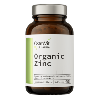 OstroVit Cynk organiczny, 90 tabletek - zdjęcie produktu