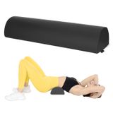 4Fizjo, półwałek do masażu, czarny, 60 cm x 18 cm x 12 cm - miniaturka zdjęcia produktu