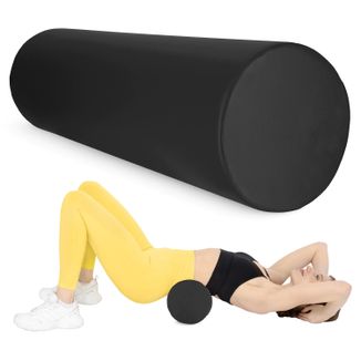 4Fizjo, wałek rehabilitacyjny, czarny, 100 cm x 30 cm USZKODZONE OPAKOWANIE - zdjęcie produktu