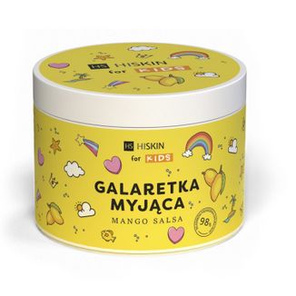 Hiskin Kids Jelly Body Wash, galaretka myjąca, mango salsa, 150 ml - zdjęcie produktu