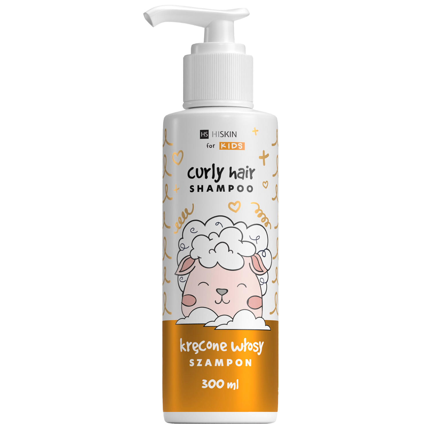 Nieznana HiSkin Kids Curly Hair, szampon do włosów kręconych, 300 ml